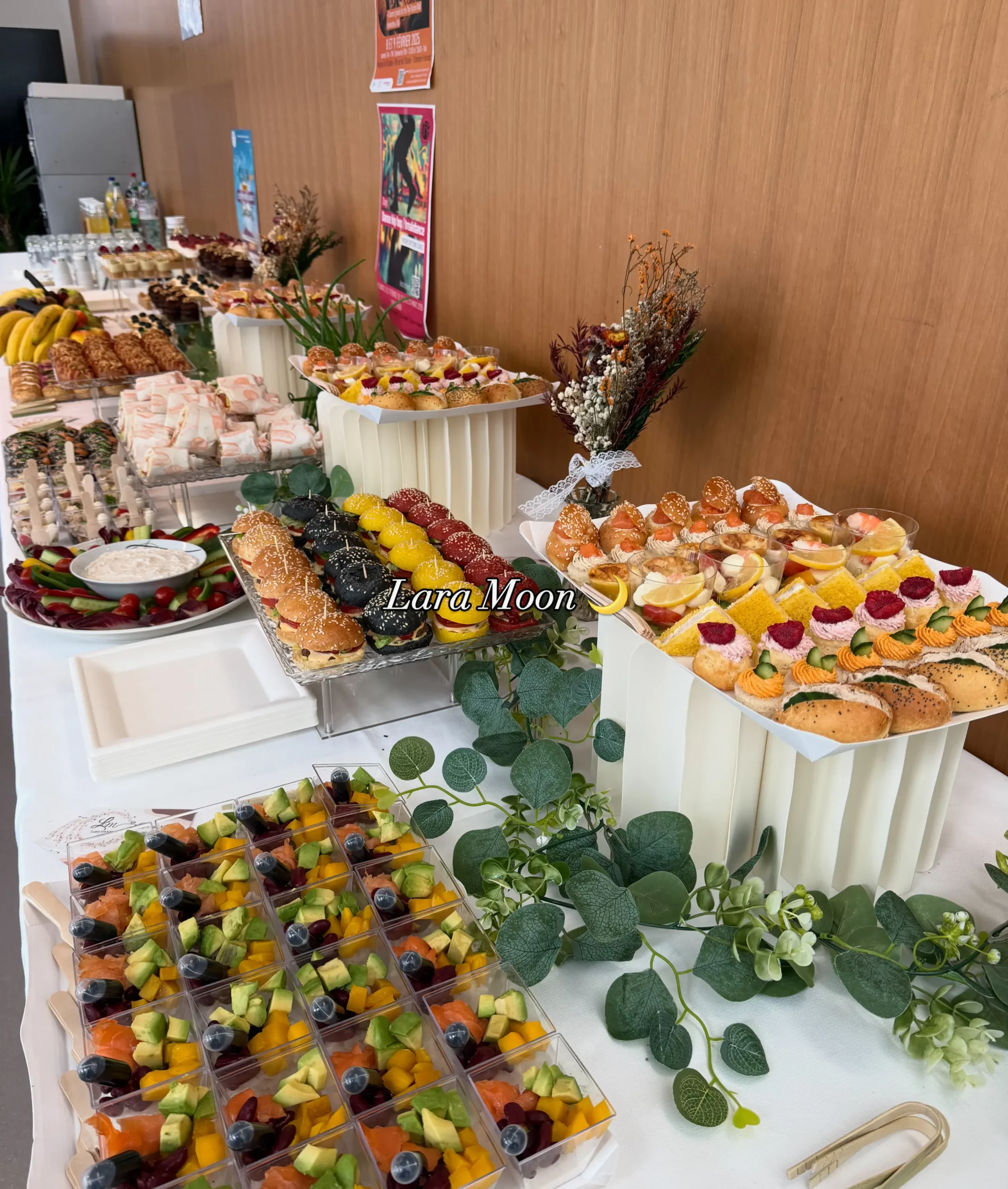 Buffets et réceptions