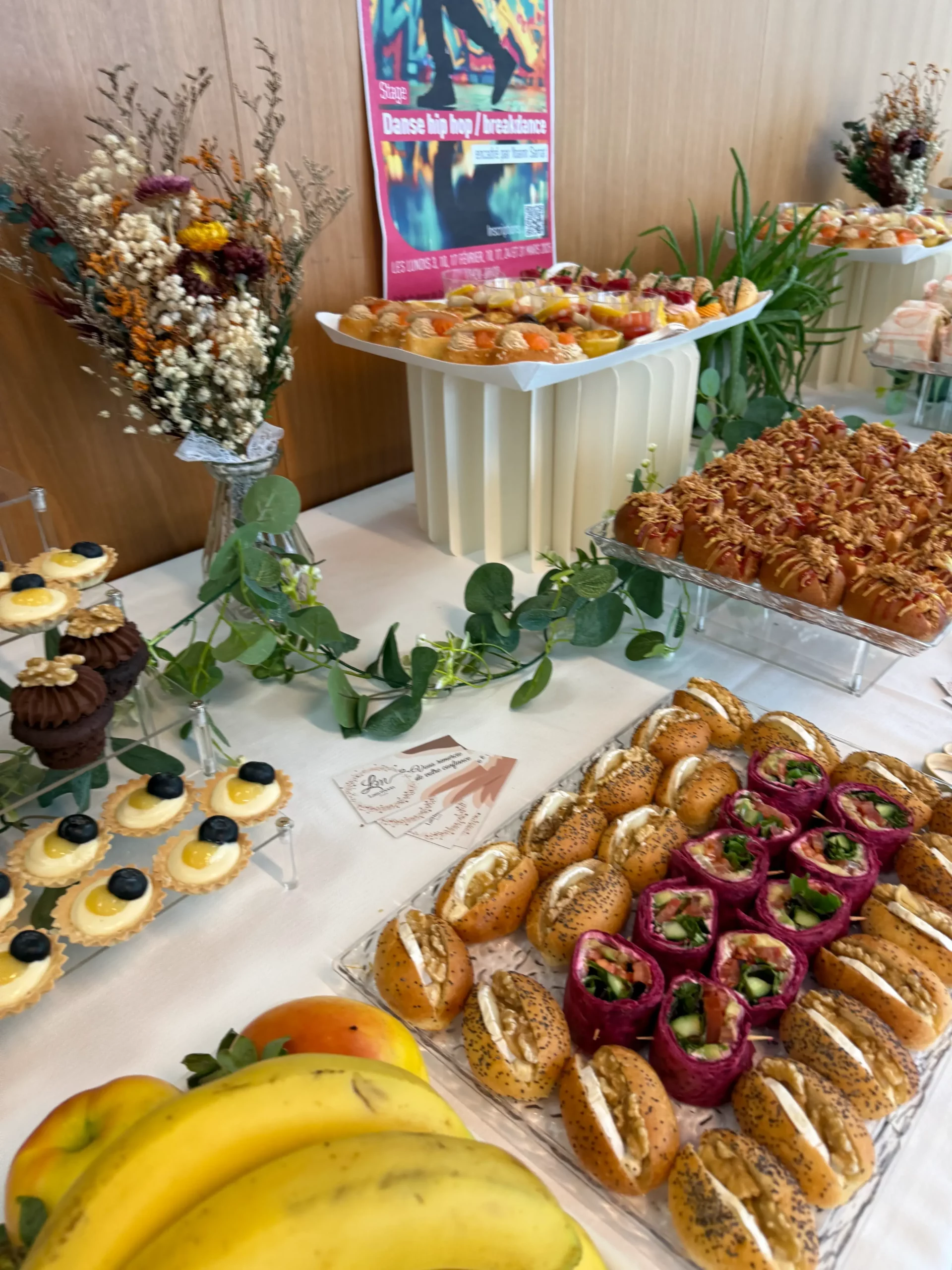 Buffets et réceptions