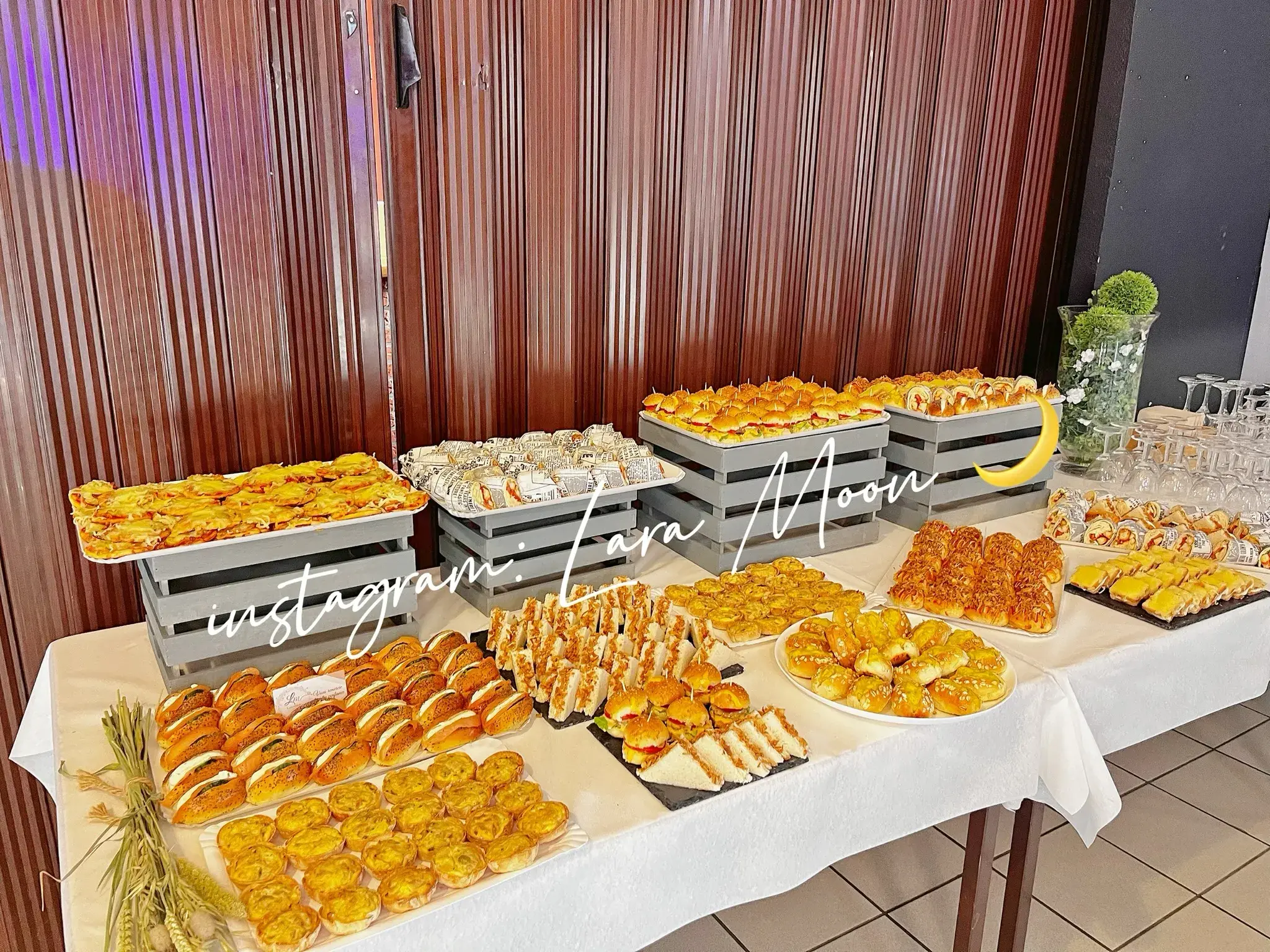 Buffets et réceptions
