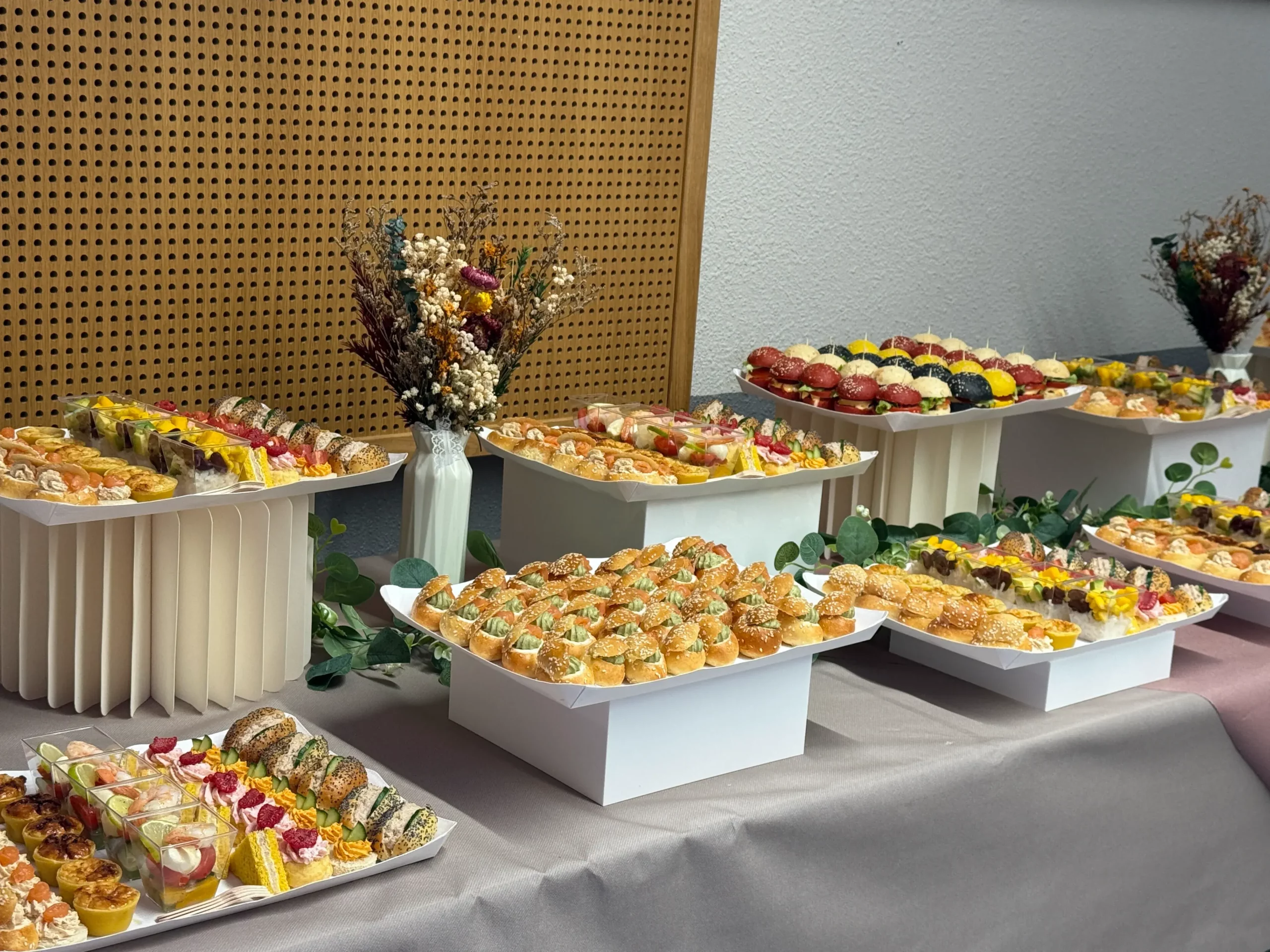 Buffets et réceptions