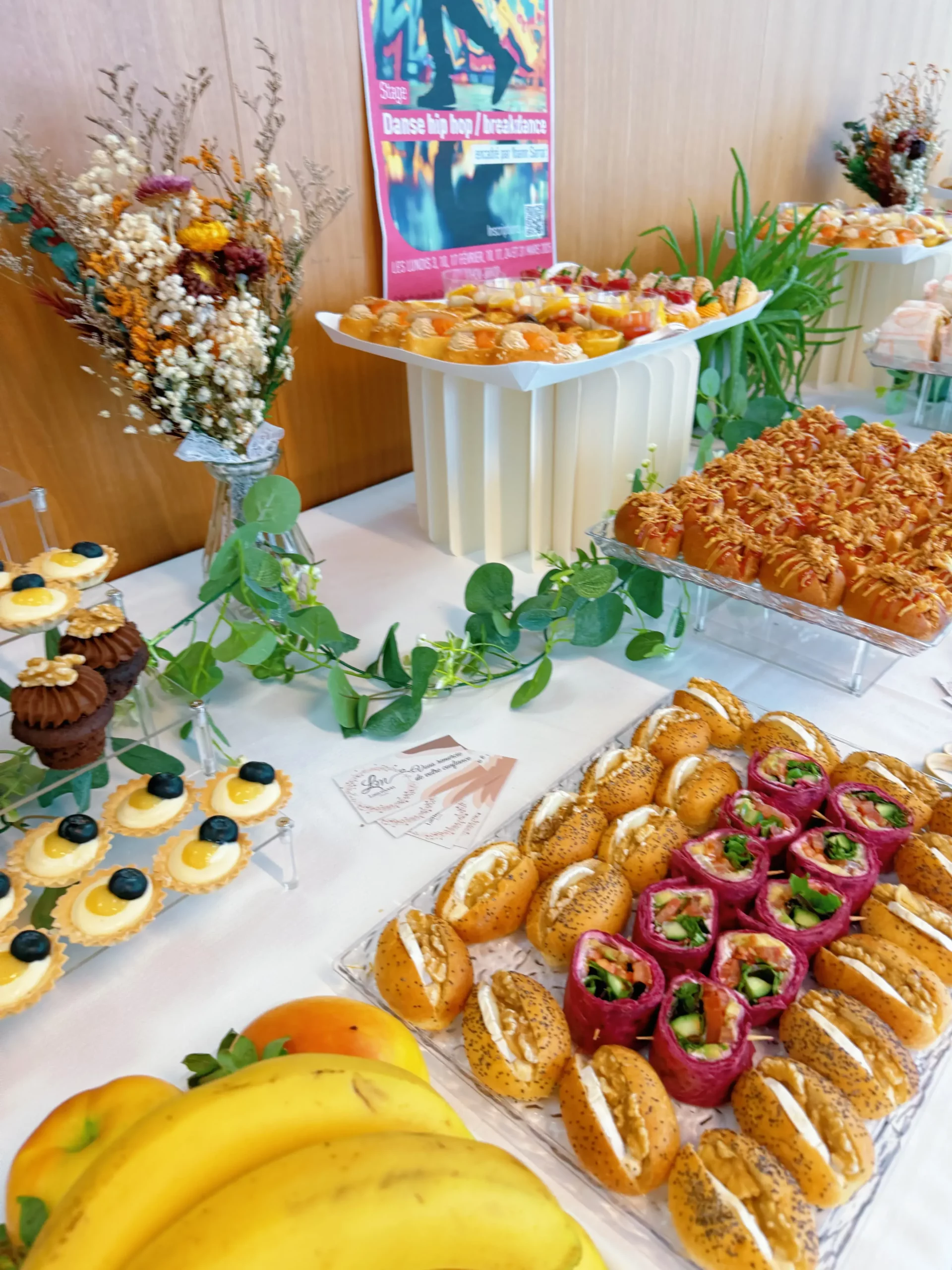 Buffets et réceptions