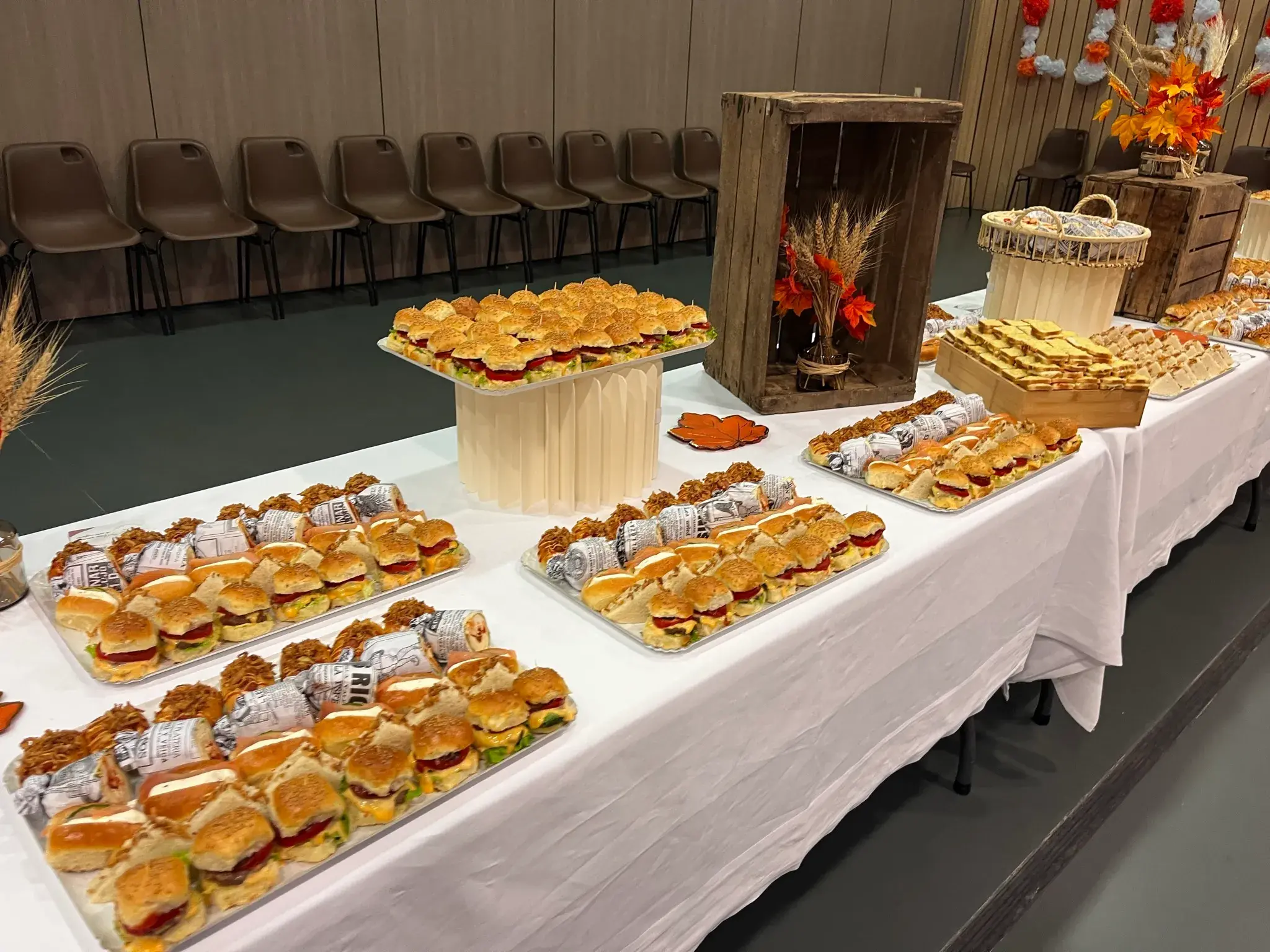 Buffets et réceptions
