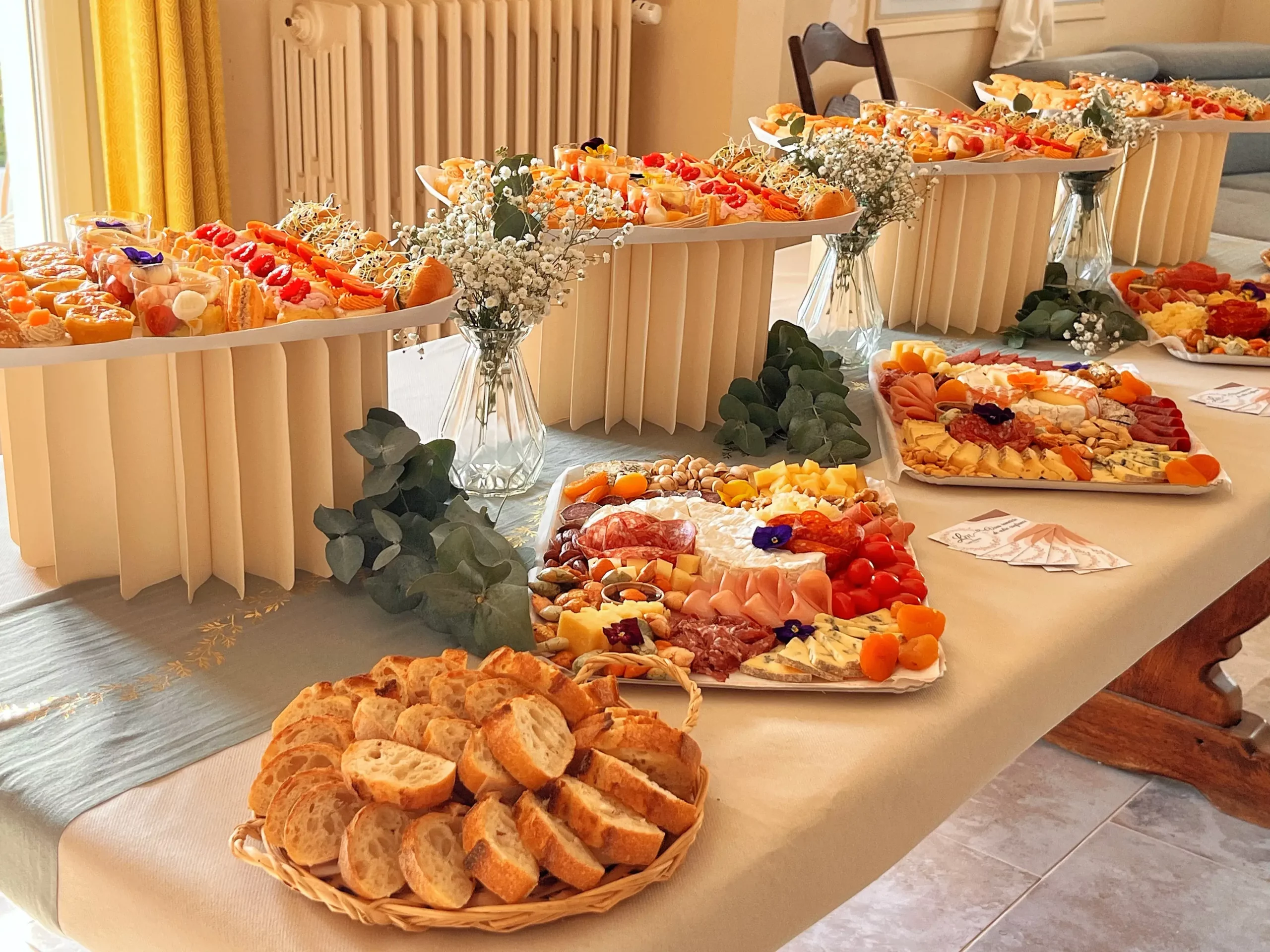 Buffets et réceptions