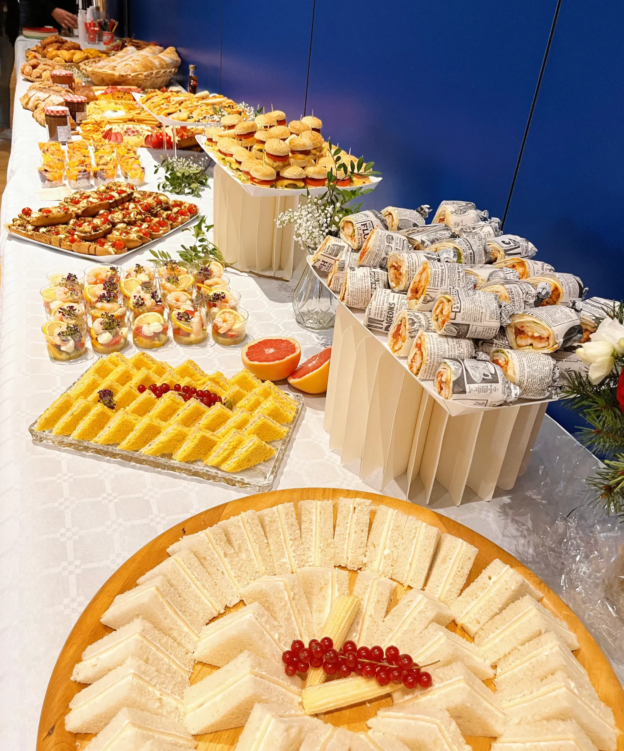 Buffets et réceptions