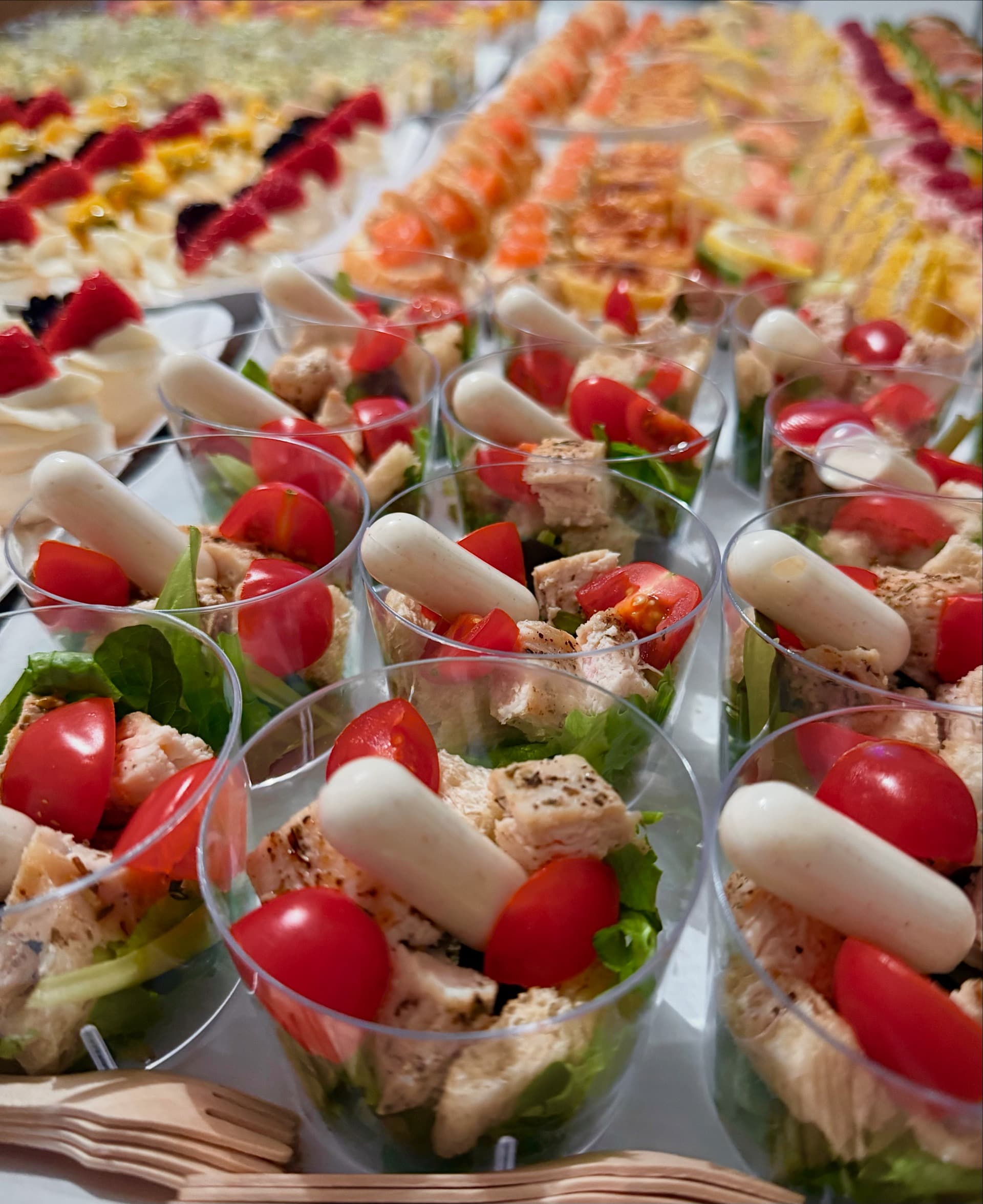 Plateaux prête à déguster