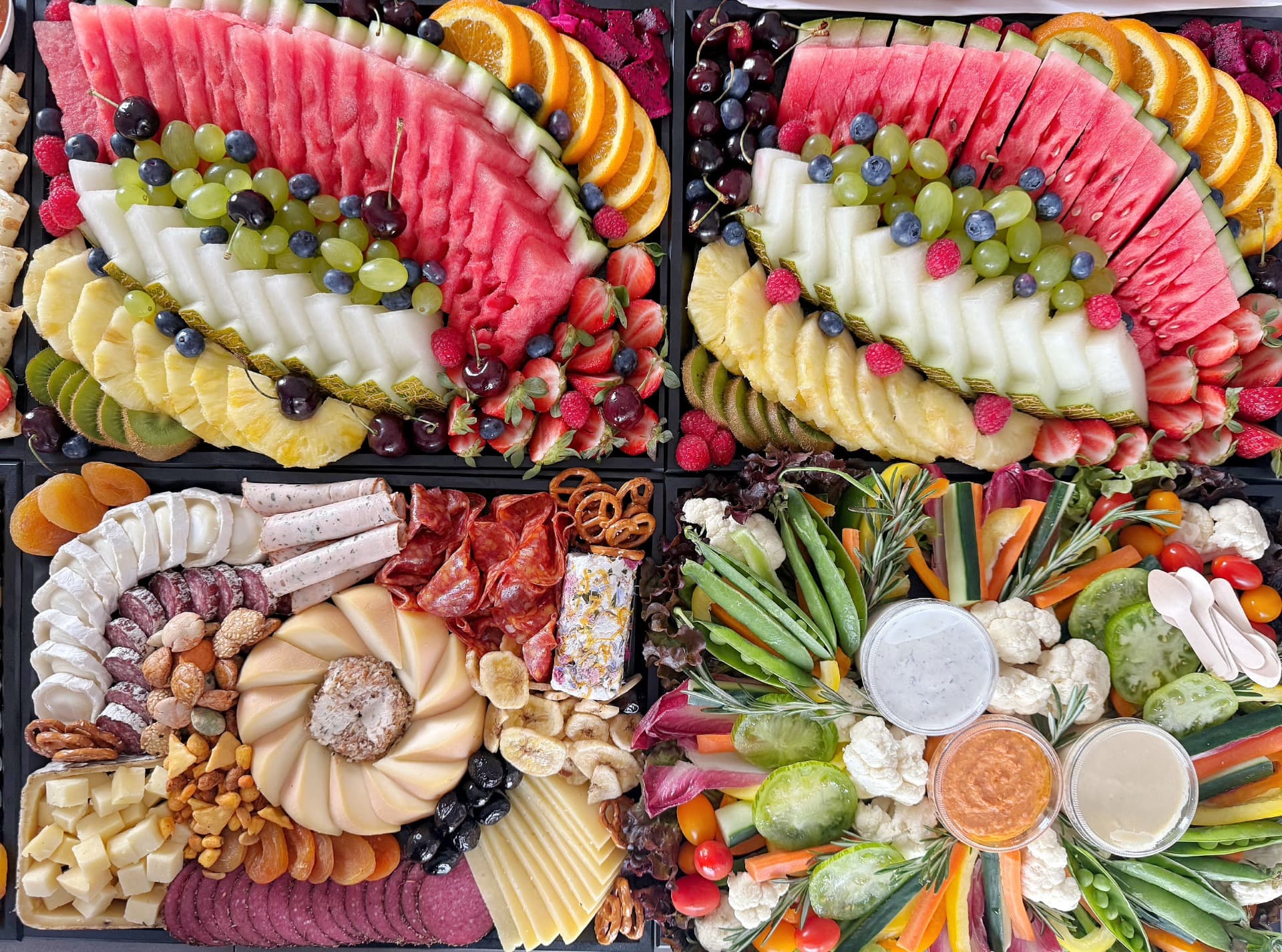 Plateaux prête à déguster