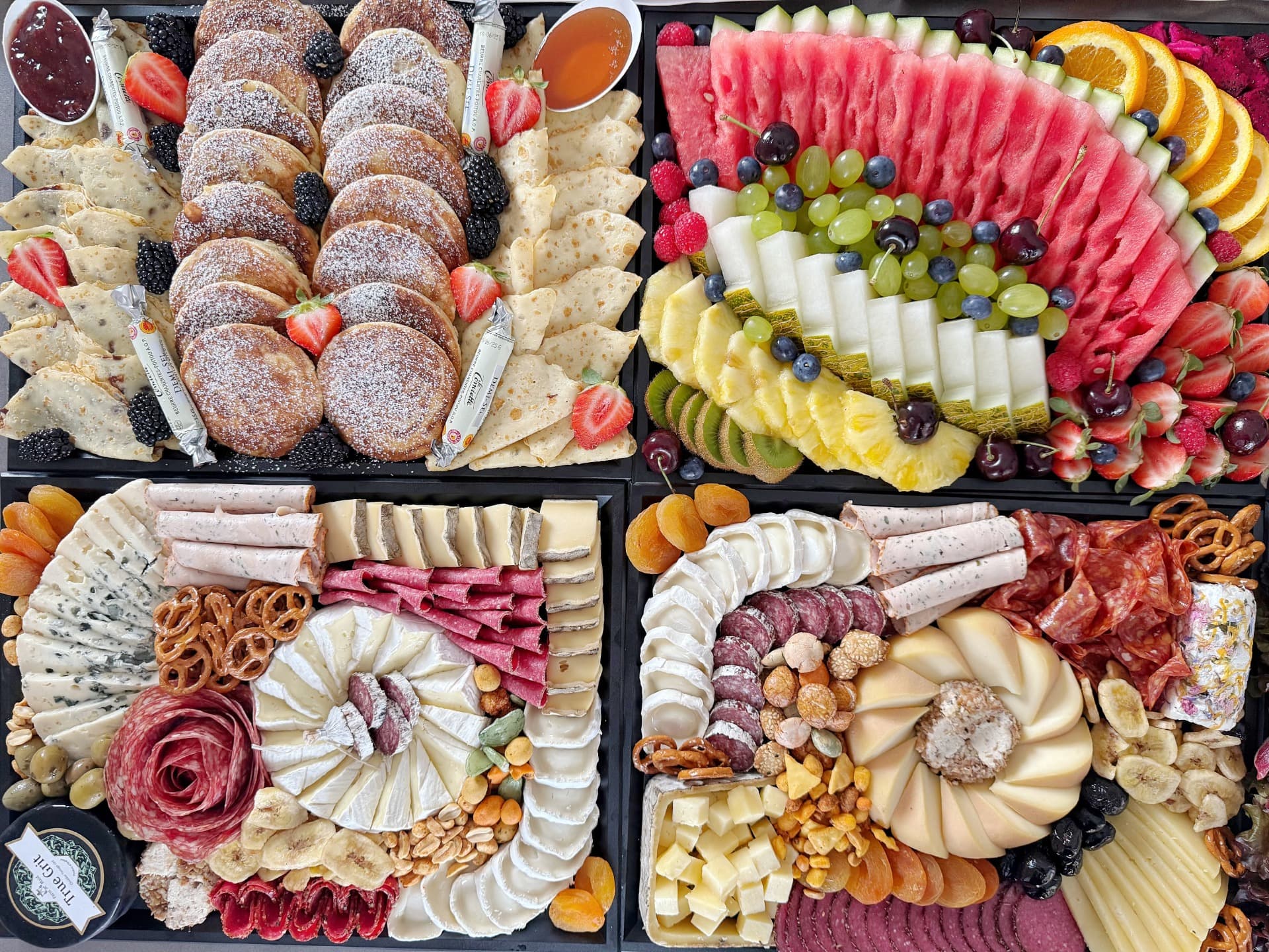 Plateaux prête à déguster