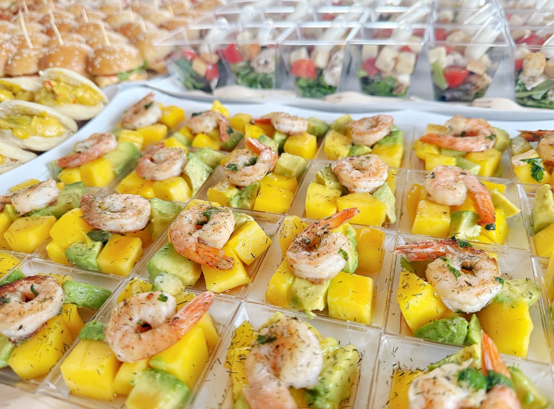 Plateaux prête à déguster