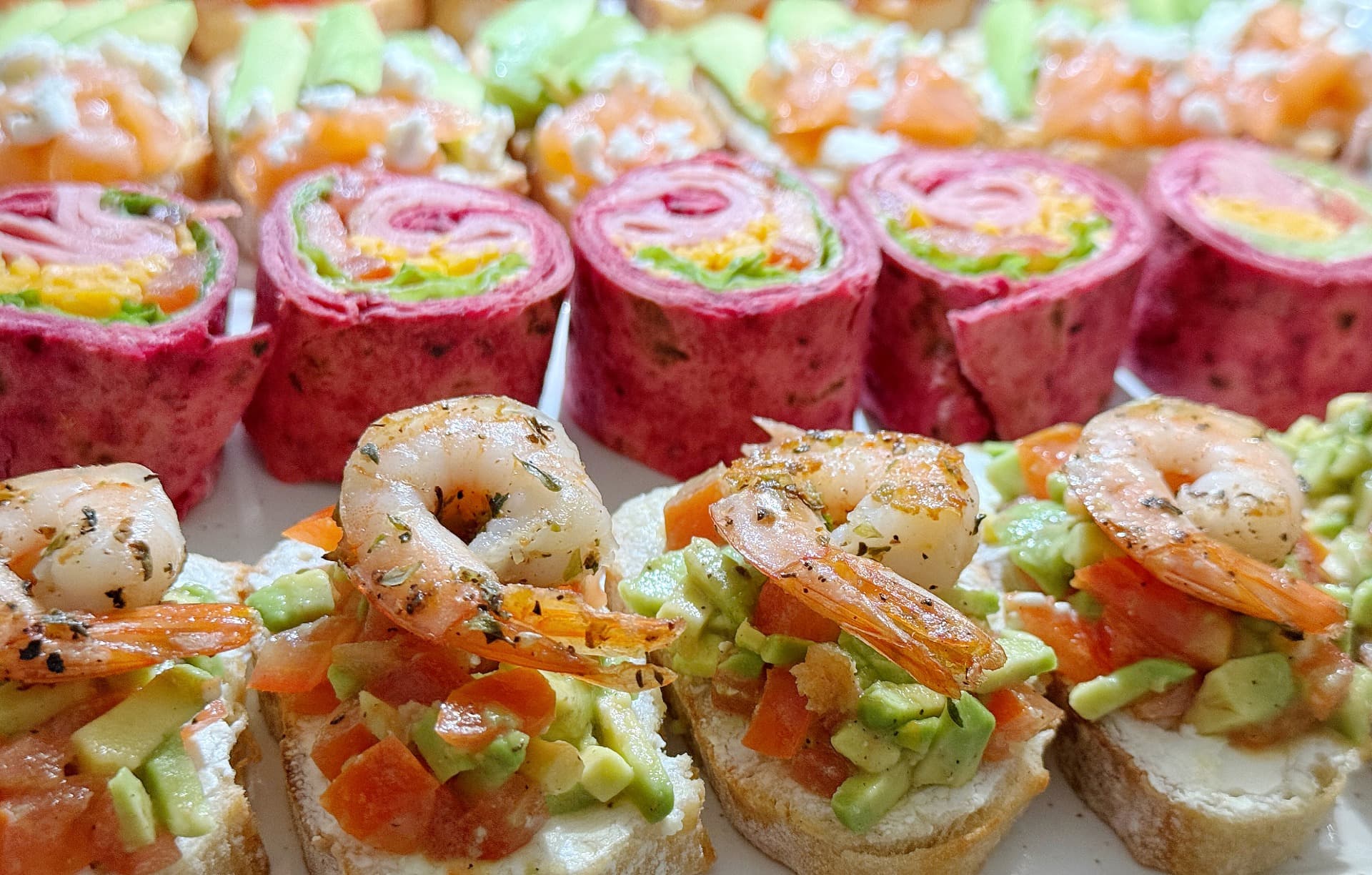Plateaux prête à déguster