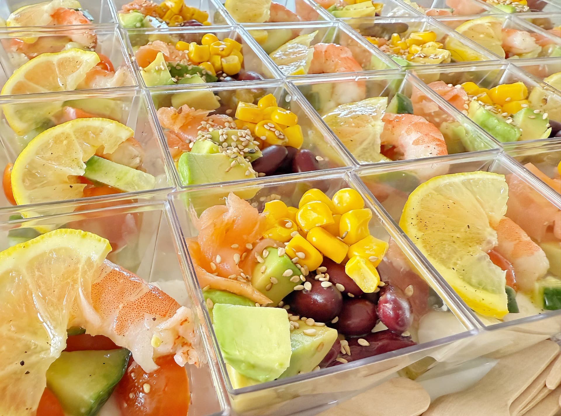 Plateaux prête à déguster