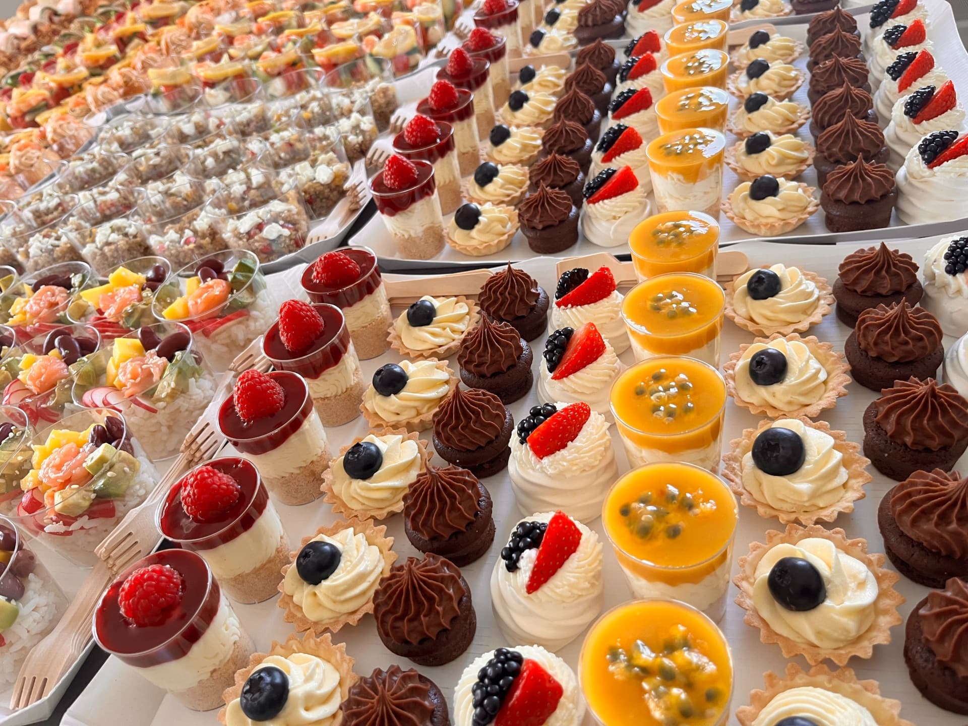 Plateaux prête à déguster