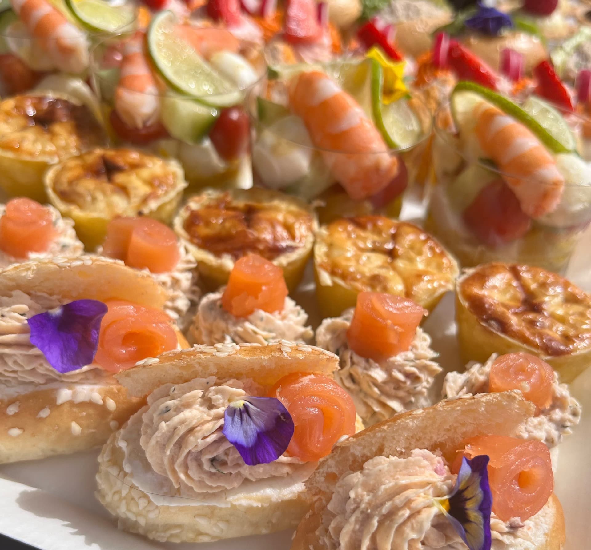 Plateaux prête à déguster