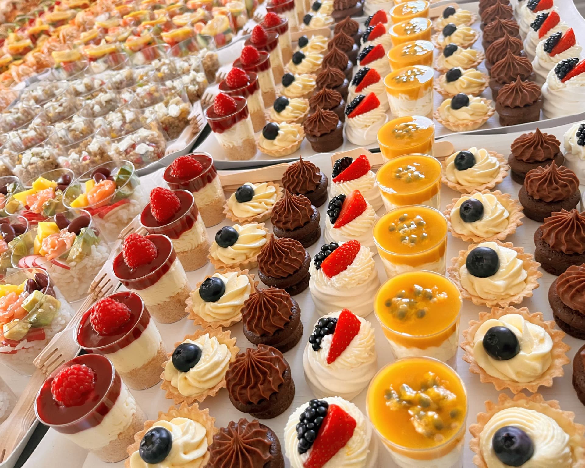 Plateaux prête à déguster
