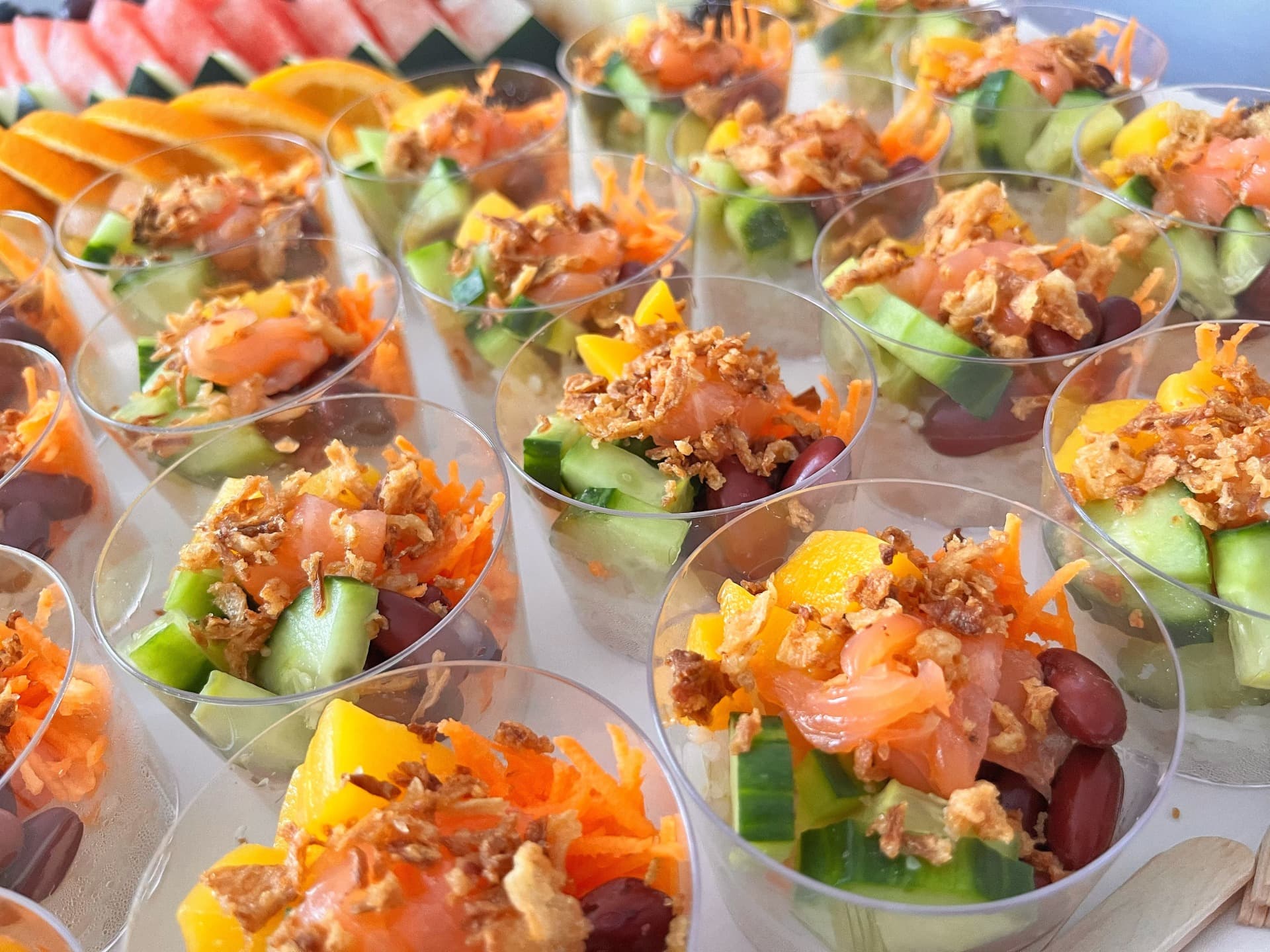 Plateaux prête à déguster
