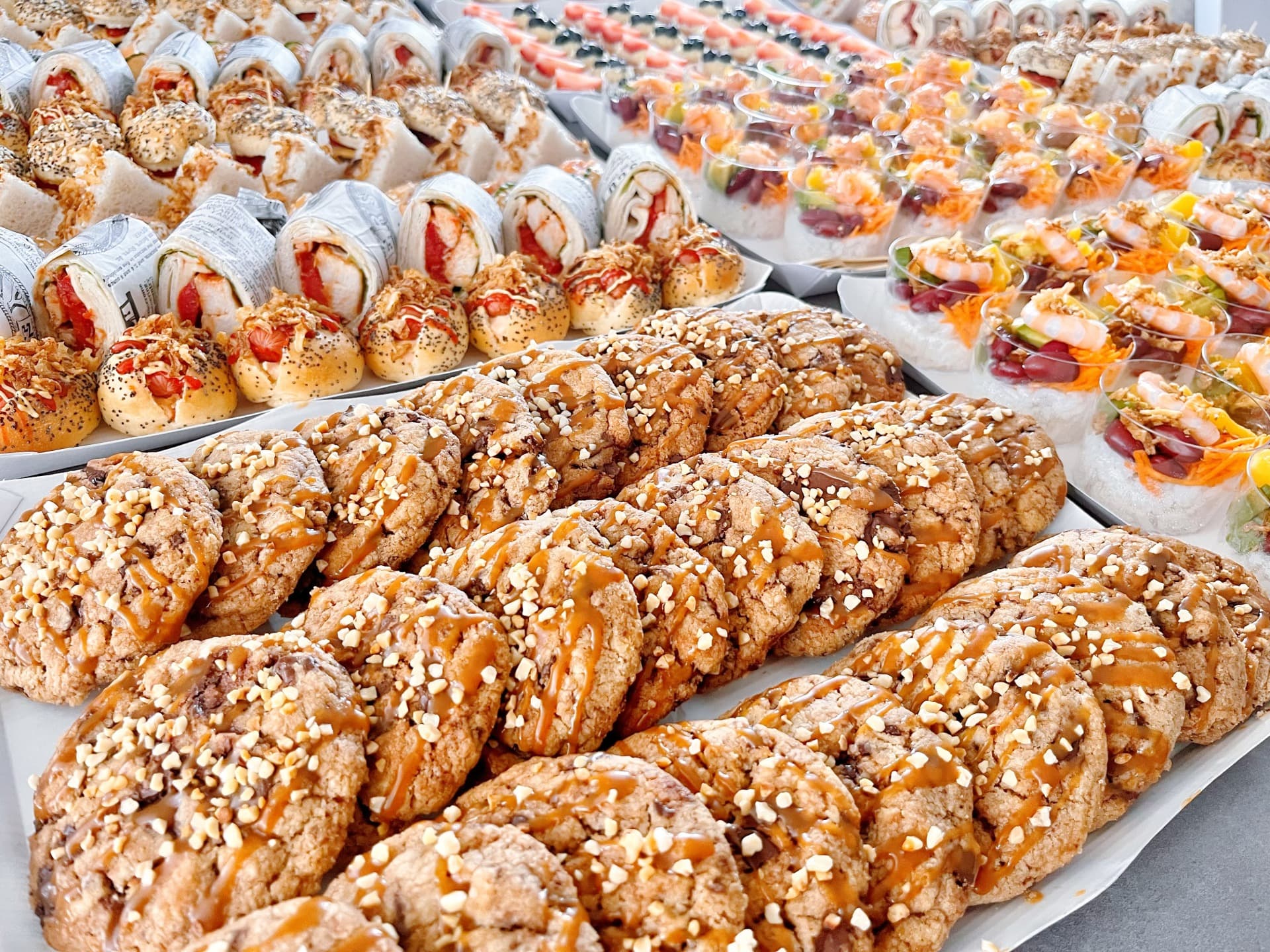 Plateaux prête à déguster