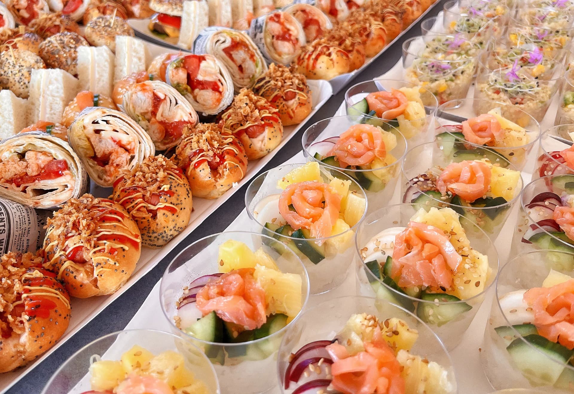 Plateaux prête à déguster