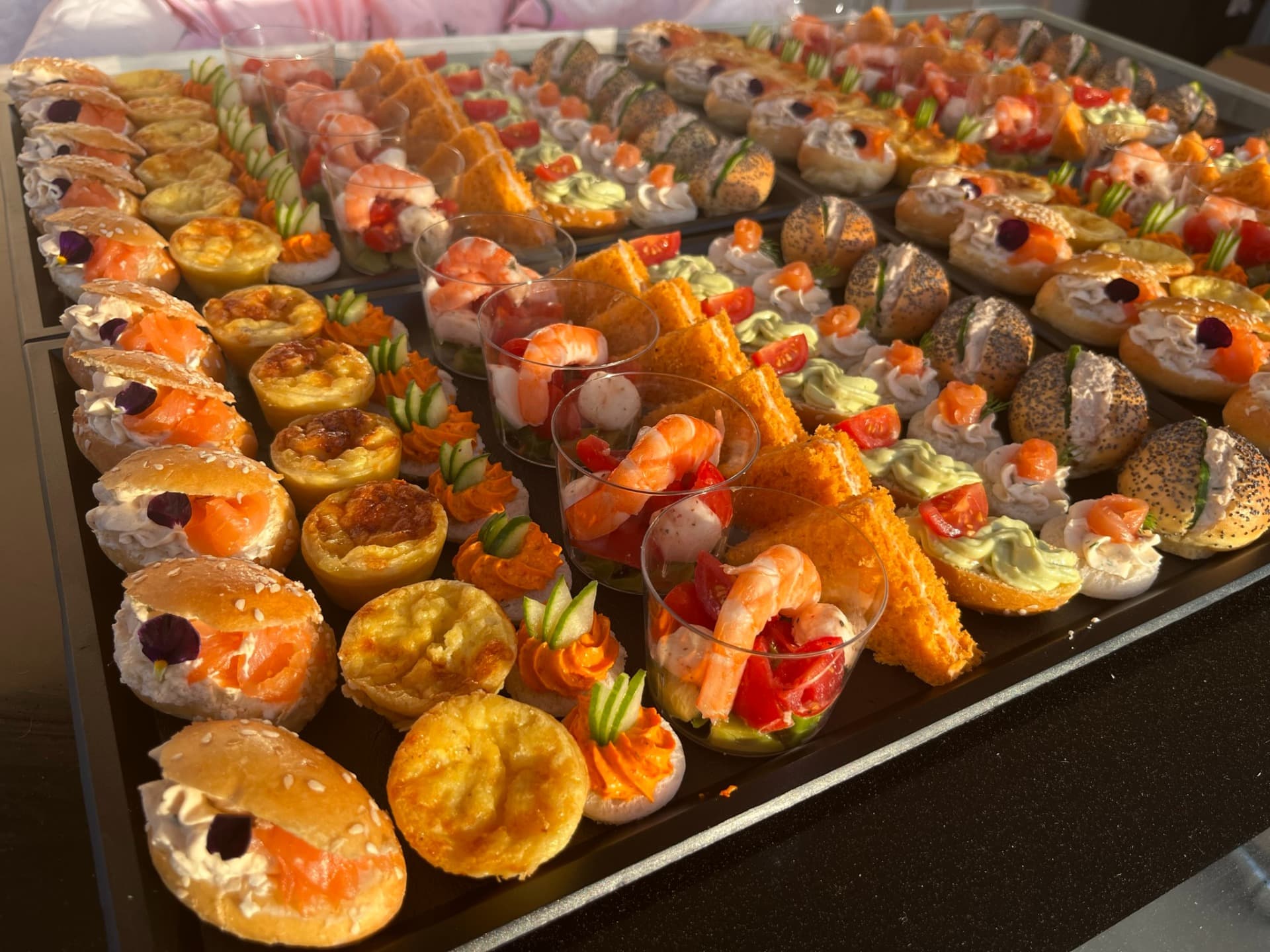 Plateaux prête à déguster