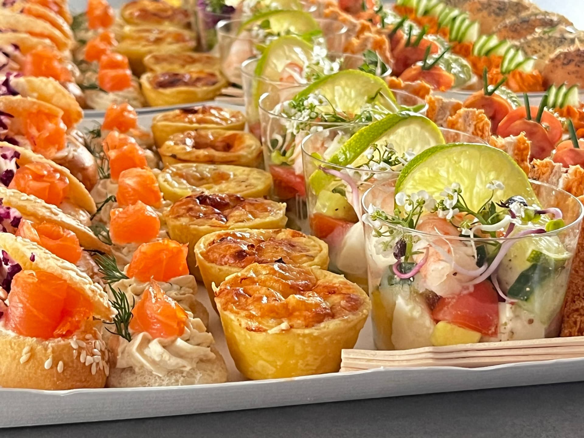 Plateaux prête à déguster