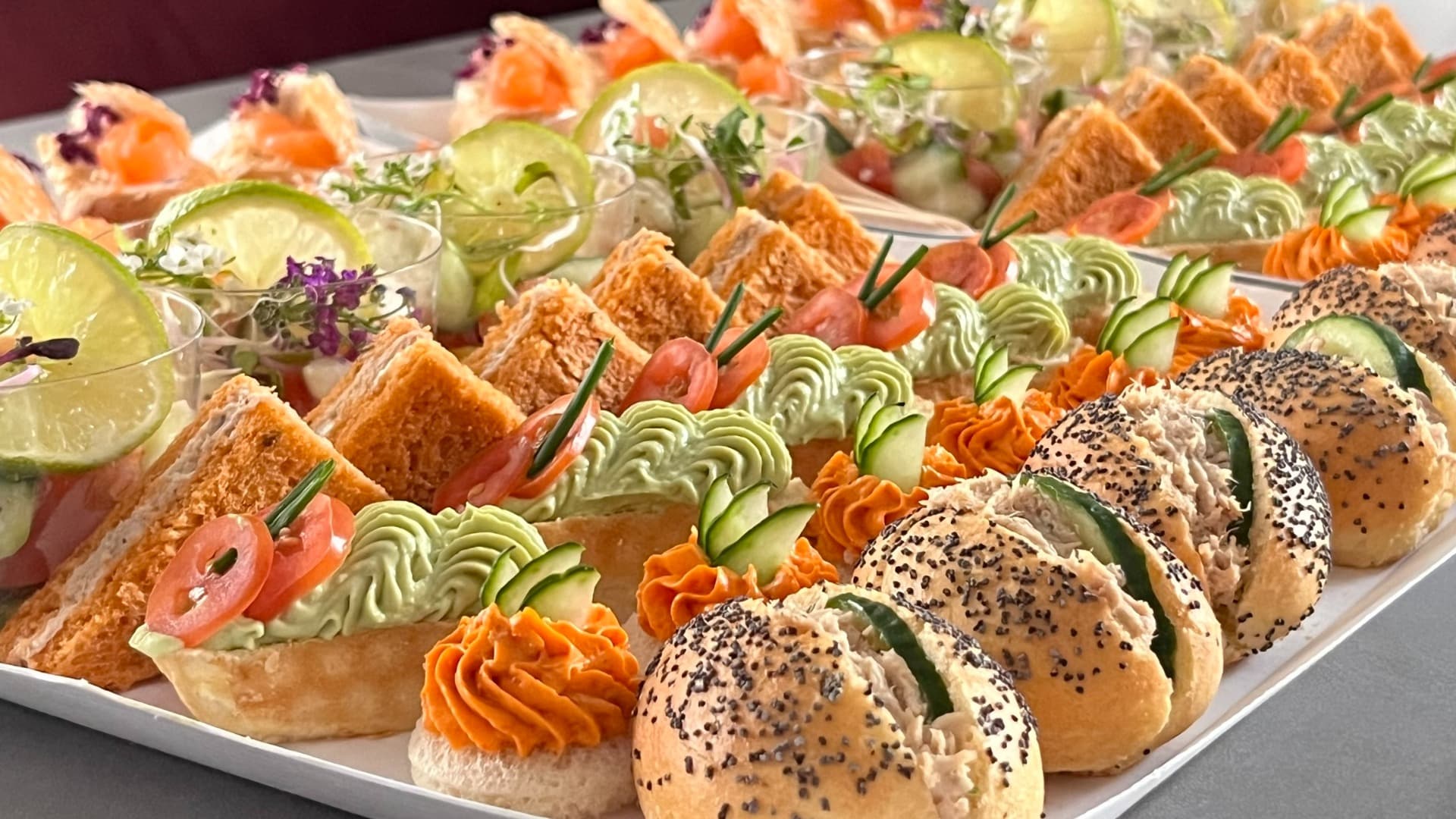 Plateaux prête à déguster
